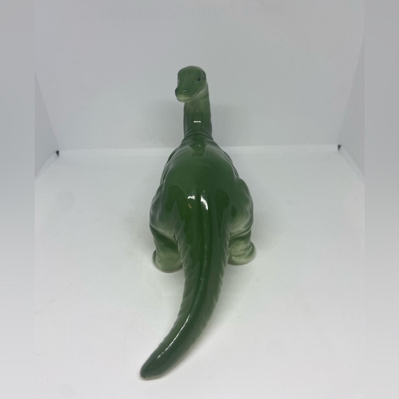 Vintage Ceramic Long Neck Dinosaur Boy’s Room Decor Shelf Sitter Knickknack Kids - Picture 5 of 9